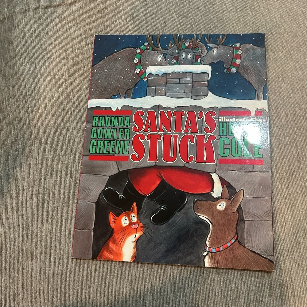 Santa's Stuck Children's Book
